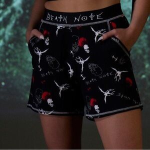 Death Note Ryku Lounge Shorts Hot‎ Topic